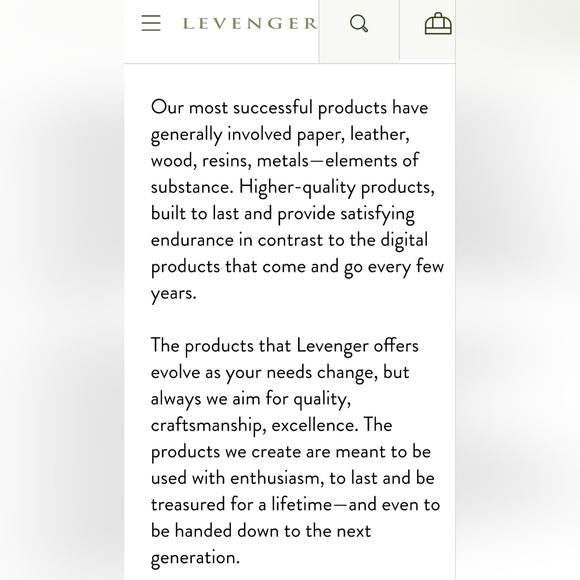 Levenger Red Leather Pocquettes Cable/Cord Clip-on Holder - Picture 2 of 14